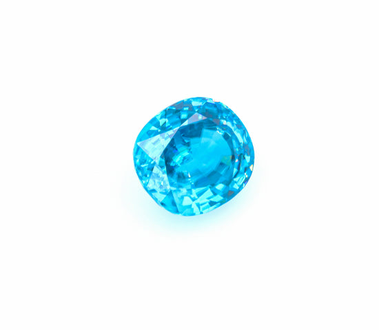 Natural Blue Zircon Oval Shape 17.20 Carats