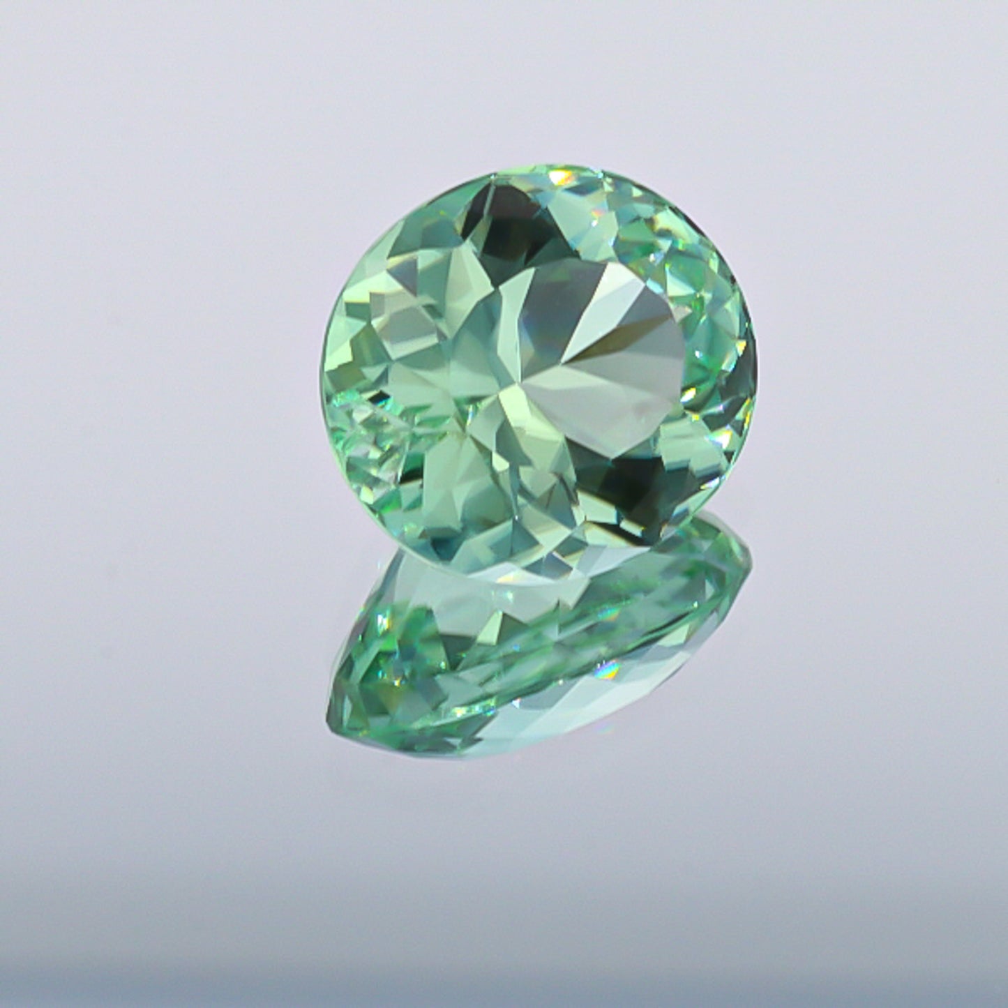 Natural Mint Tourmaline 17.73 Carats