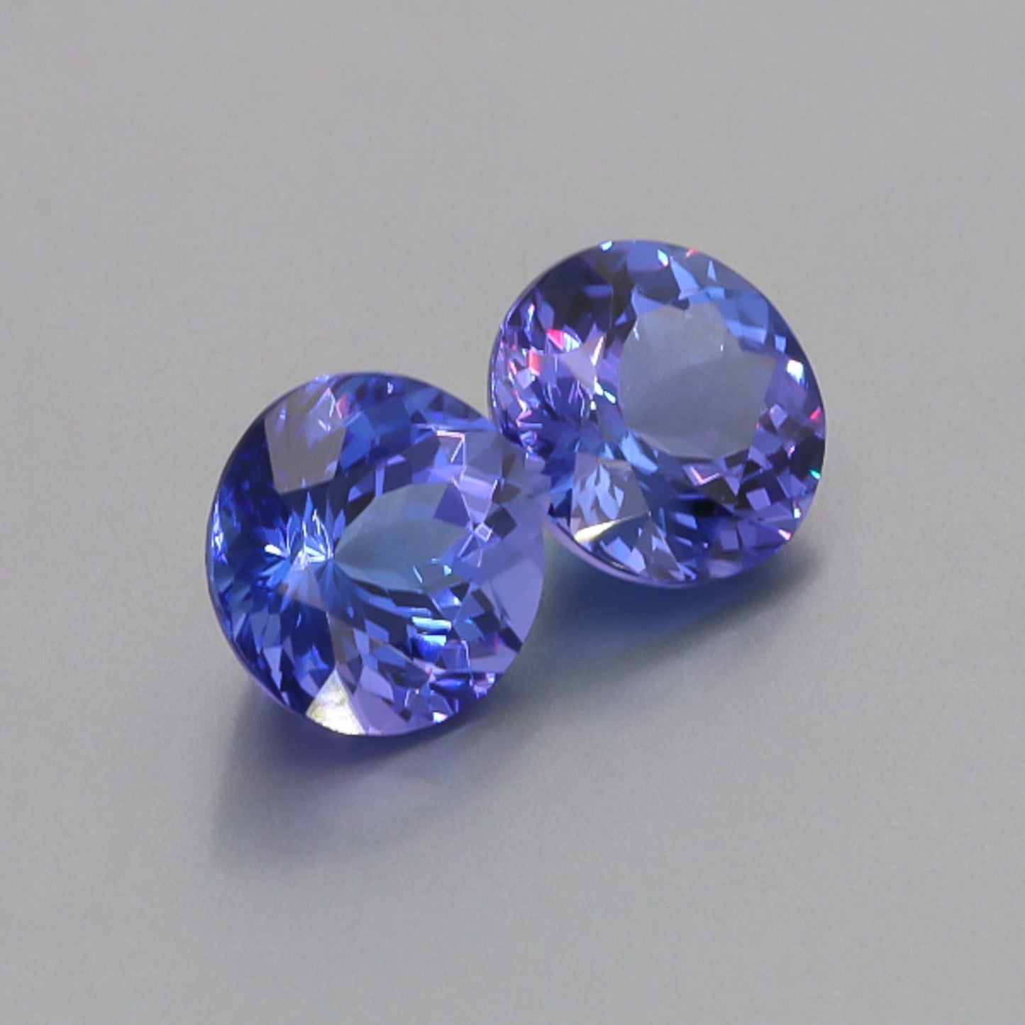 Natural Tanzanite Pair 10.97 Total Carats