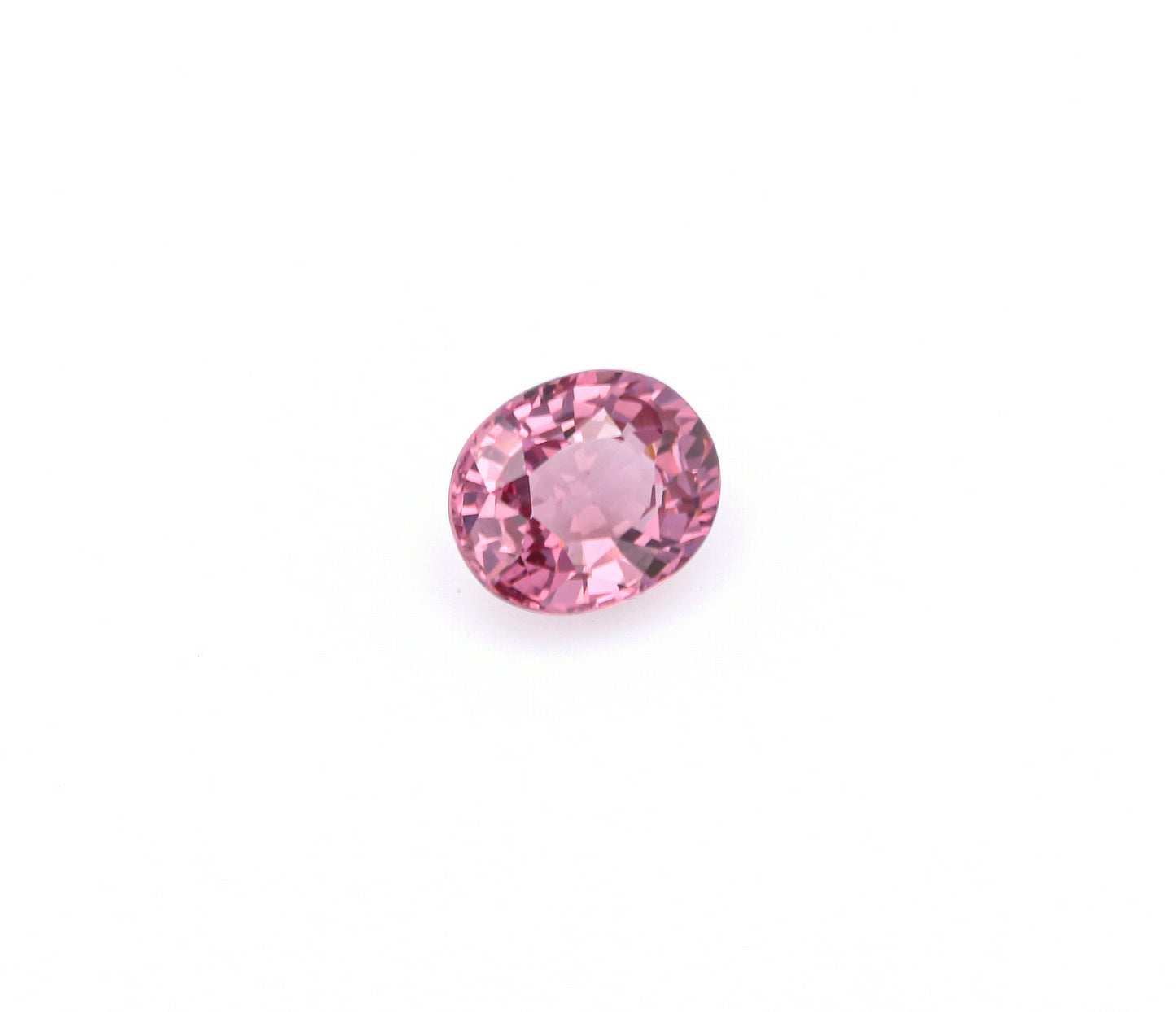 Natural Peach Garnet Oval Shape 3.49 Carats