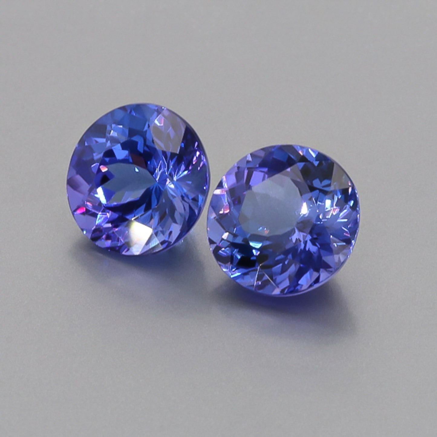 Natural Tanzanite Pair 10.97 Total Carats