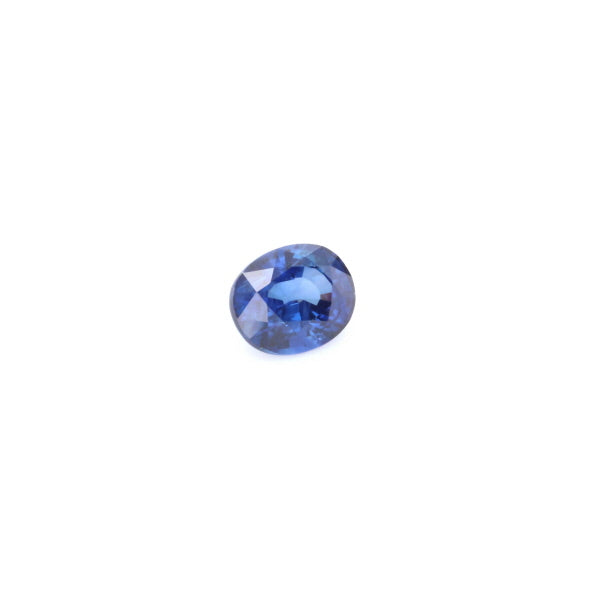 Natural Heated Blue Sapphire Oval Shape 4.45 Carats With Gia Report