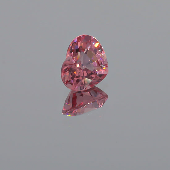 Natural Heart Peach Garnet 5.27 Carats