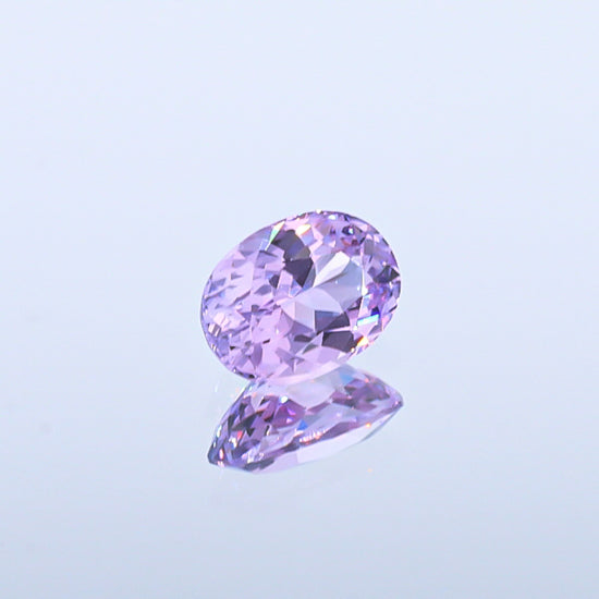 Natural Unheated Purple Zoisite Oval Shape 2.66 Carats With GIA Report