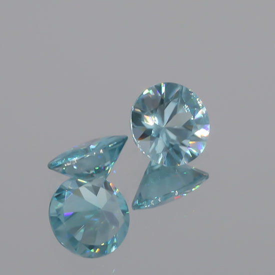 Natural Blue Zircon 5.58 Carats