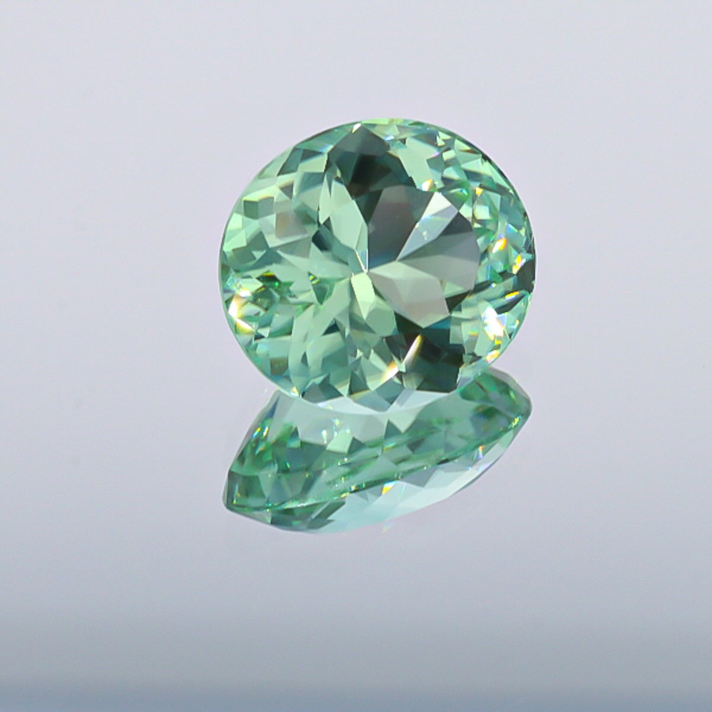 Natural Mint Tourmaline 17.73 Carats
