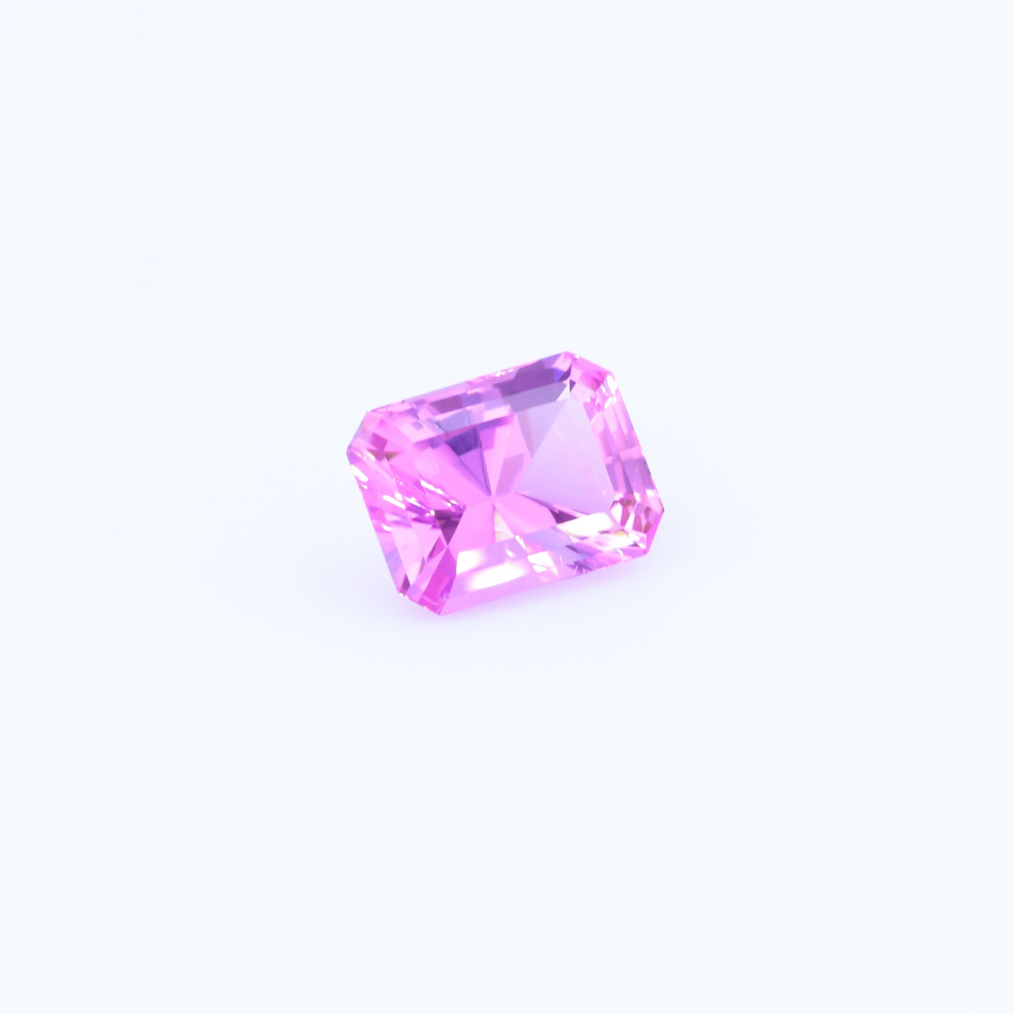 Natural Unheated Purplish Pink Topaz Octagonal Shape 6.19 Carats With GIA Report