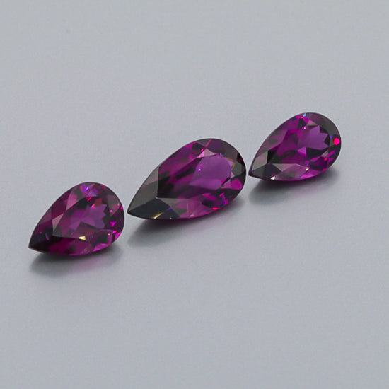 Natural Purple Garnet Set 14.20 Total Carat