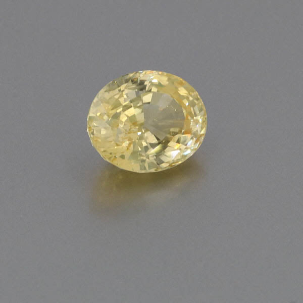 Natural Unheated Yellow Sapphire 11.67 Carats With GIA Report