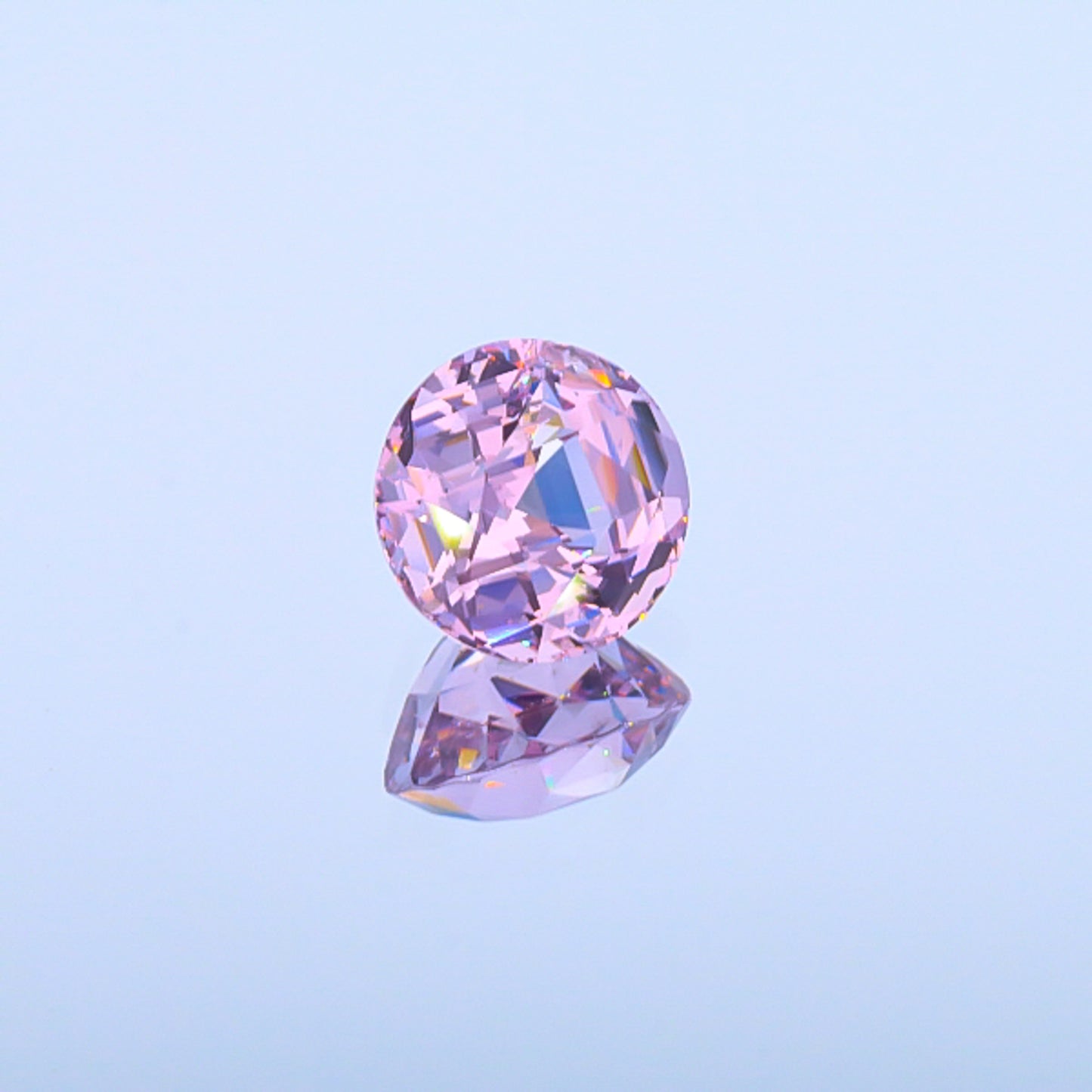 Natural Unheated Lavender Spinel Round Shape 8.19 Carats