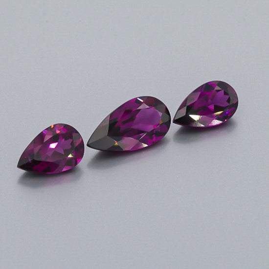 Natural Purple Garnet Set 14.20 Total Carat