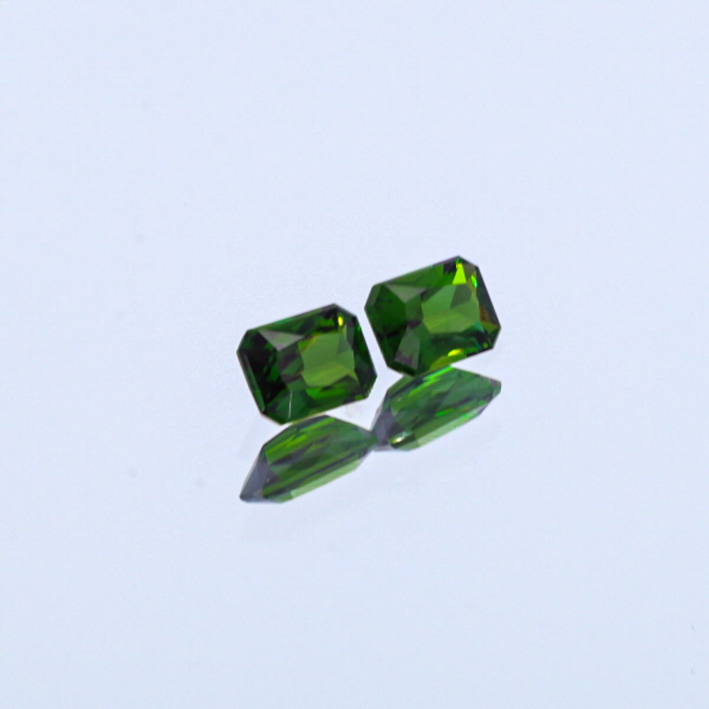 Natural Chrome Tourmaline Pair 2.39 Carats
