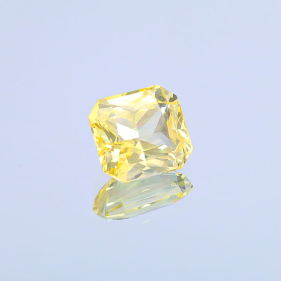 Natural Unheated Yellow Sapphire 11.52 Carats With GIA Report
