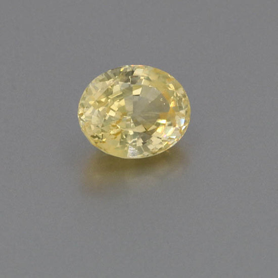 Natural Unheated Yellow Sapphire 11.67 Carats With GIA Report