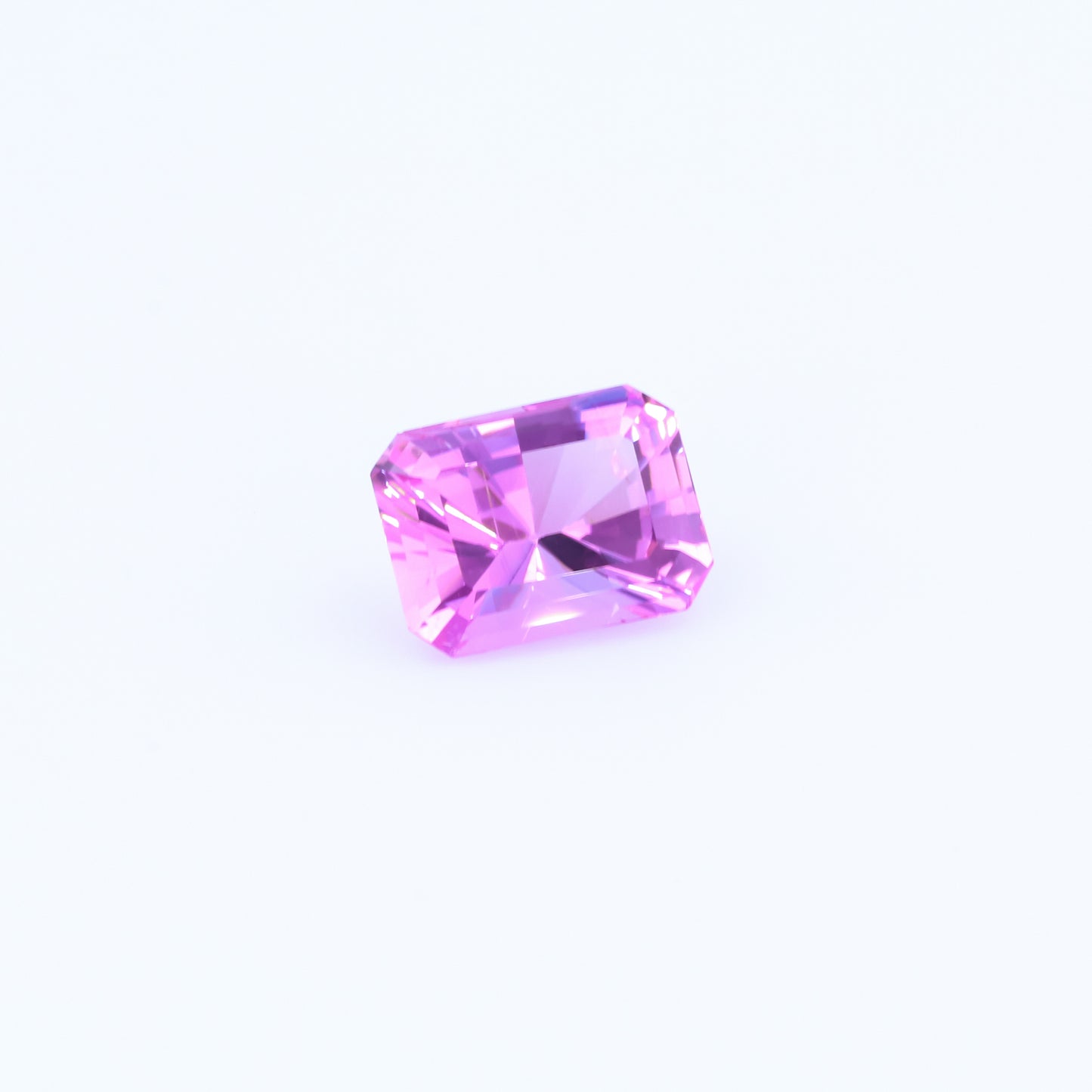 Natural Unheated Purplish Pink Topaz Octagonal Shape 6.19 Carats With GIA Report