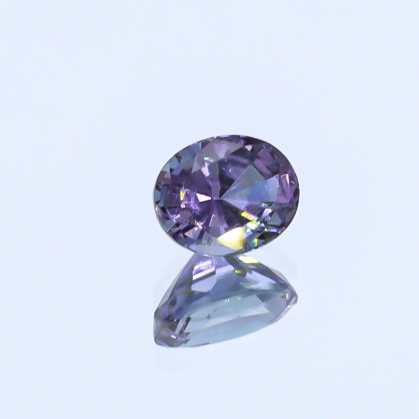Natural Copper Bearing Tourmaline Purple Changing to Grayish Blue 6.07 Carats With GIA Report