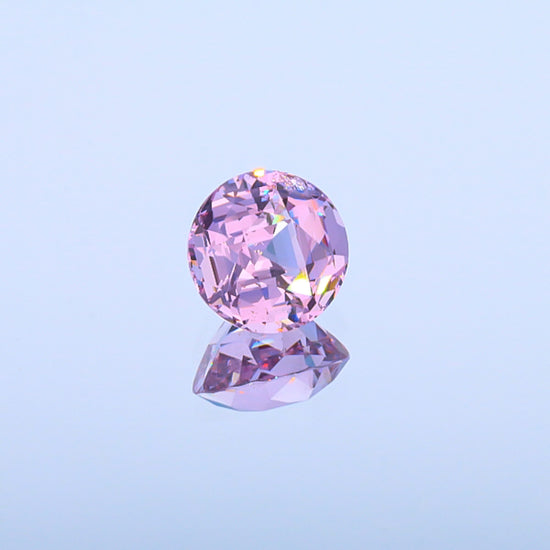 Natural Unheated Lavender Spinel Round Shape 8.19 Carats