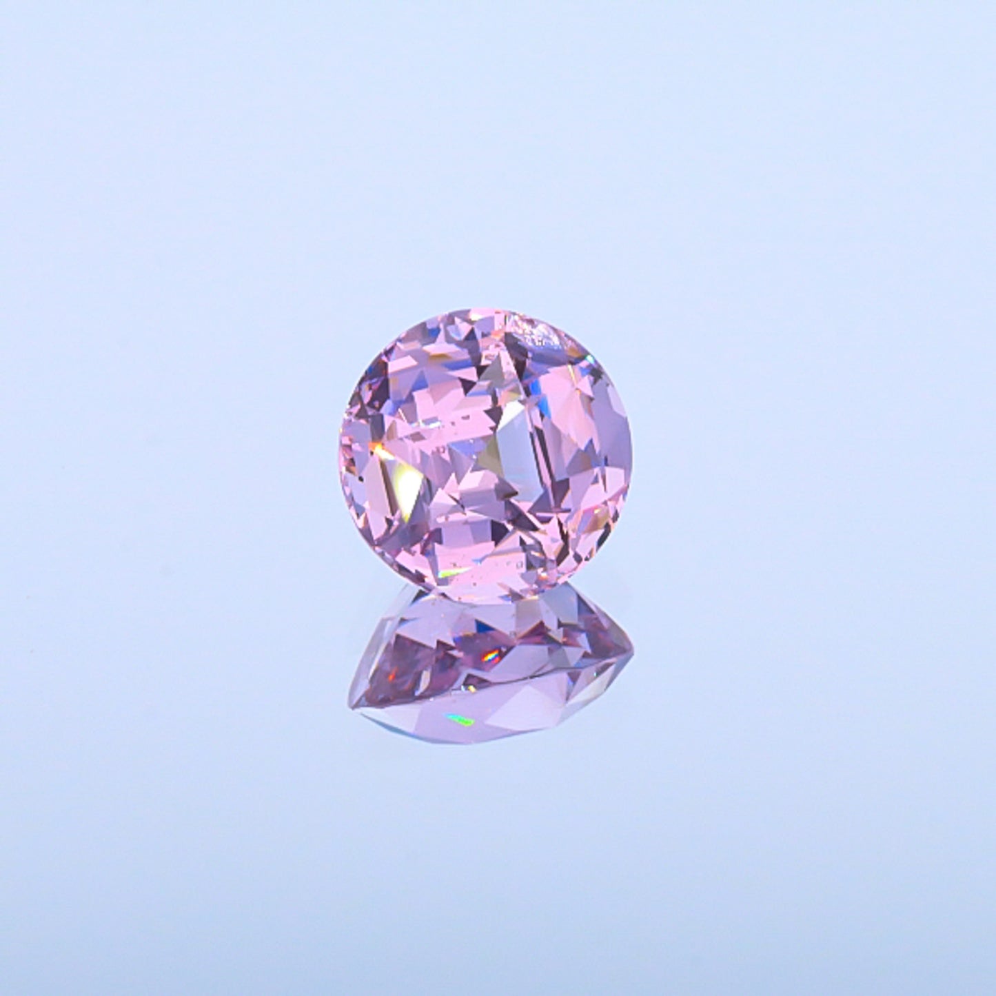 Natural Unheated Lavender Spinel Round Shape 8.19 Carats