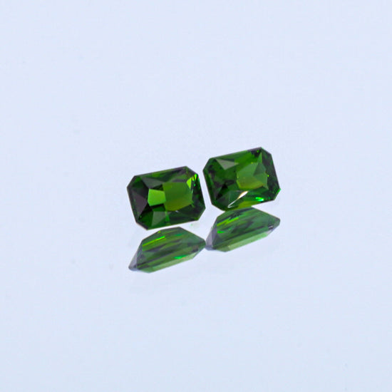 Natural Chrome Tourmaline Pair 2.39 Carats