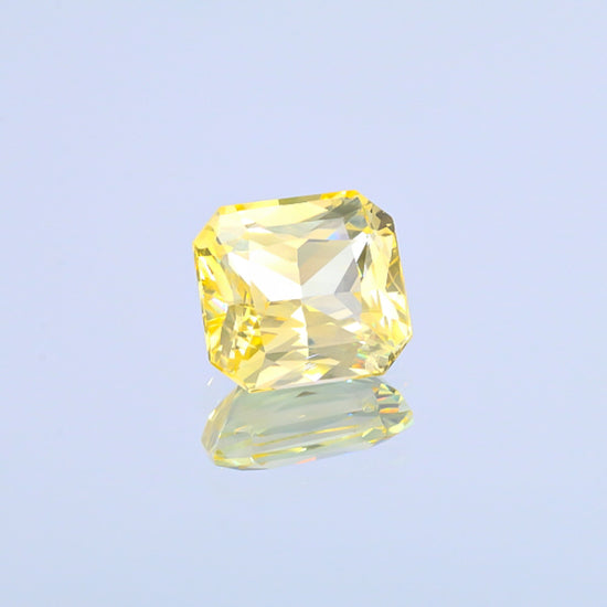 Natural Unheated Yellow Sapphire 11.52 Carats With GIA Report