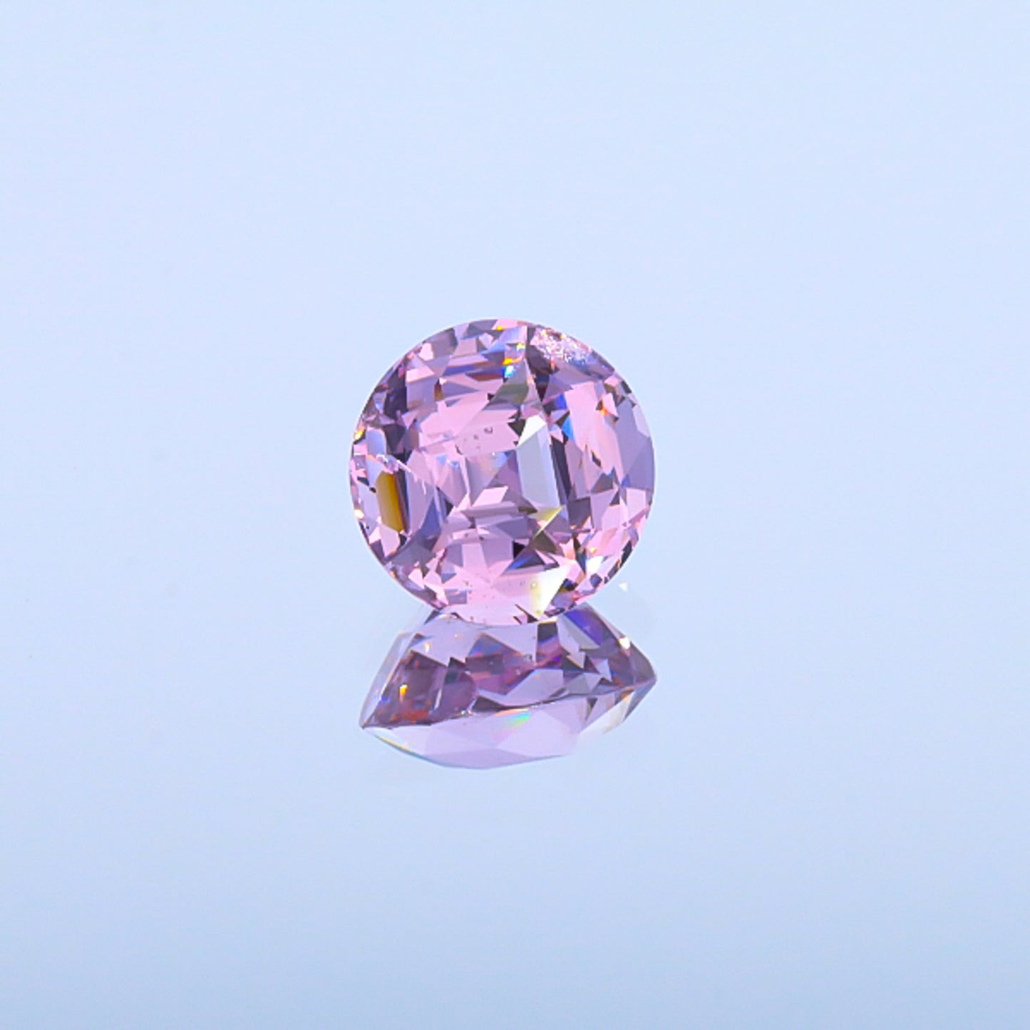 Natural Unheated Lavender Spinel Round Shape 8.19 Carats
