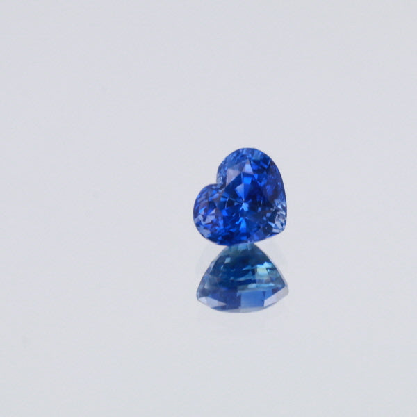 Natural Unheated Blue Sapphire Heart Shape 4.34 Carats With GIA Report