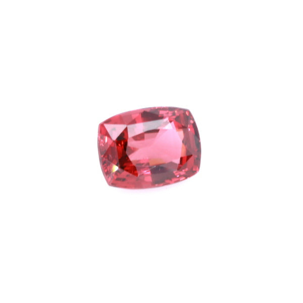 Natural Unheated Orange Spinel Orange Red Color Cushion Shape 8.39ct With GIA Report