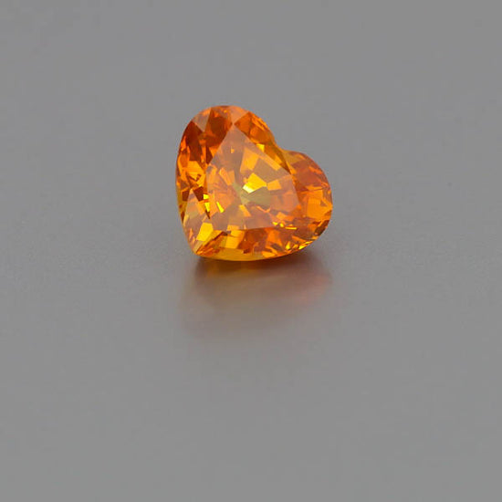 Natural Orange Sapphire 9.56 Carats With GIA Report