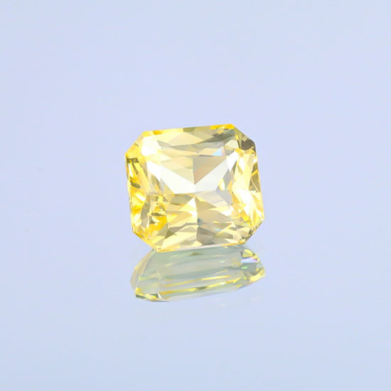 Natural Unheated Yellow Sapphire 11.52 Carats With GIA Report