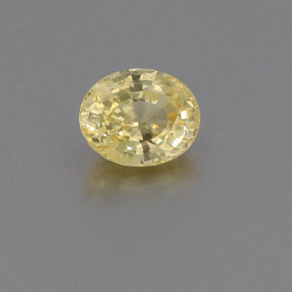 Natural Unheated Yellow Sapphire 11.67 Carats With GIA Report