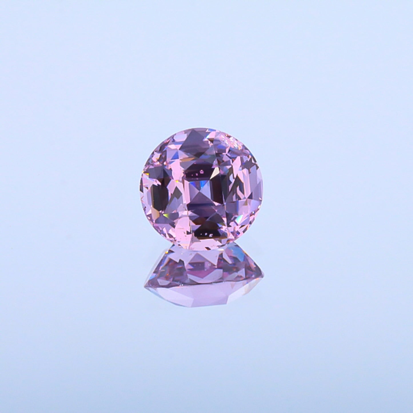 Natural Unheated Lavender Spinel Round Shape 8.19 Carats