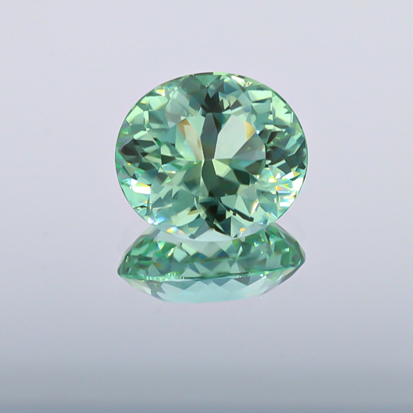 Natural Mint Tourmaline 17.73 Carats