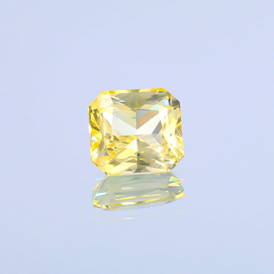 Natural Unheated Yellow Sapphire 11.52 Carats With GIA Report