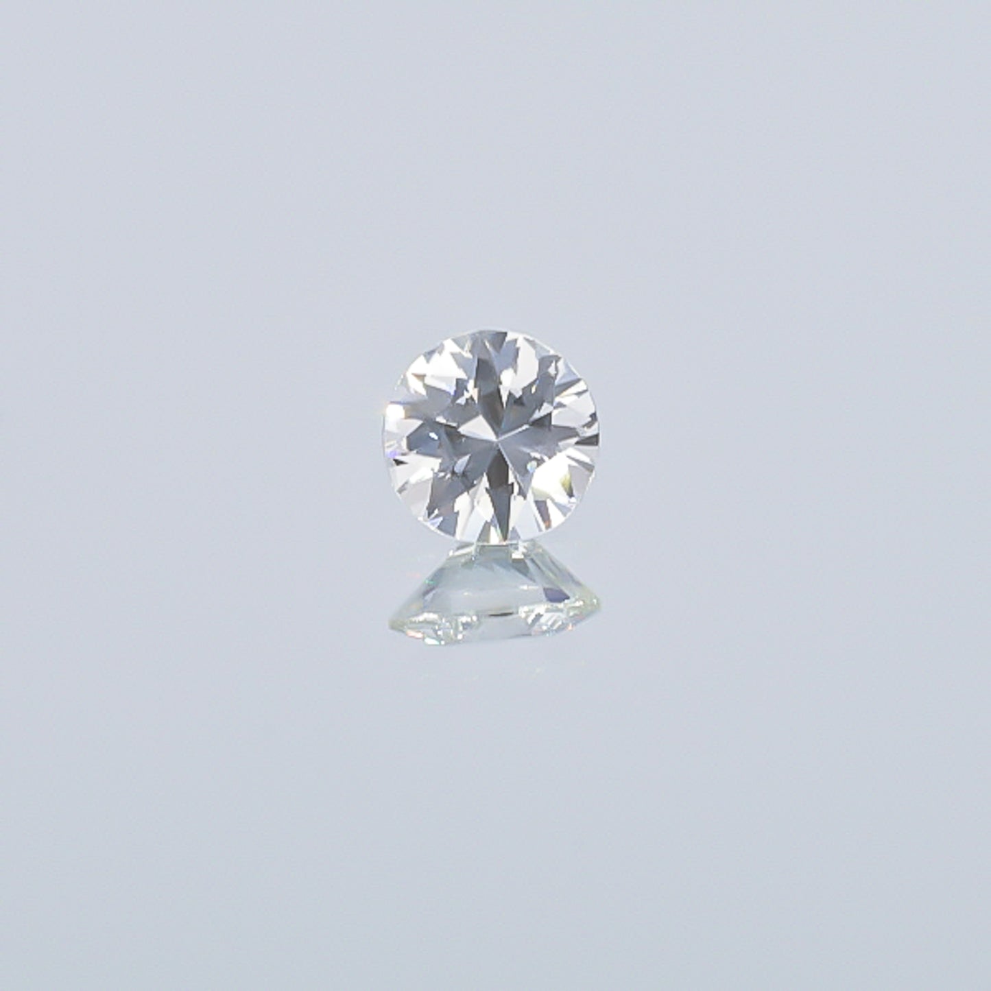 Natural Unheated White Sapphire 2.08 Carats With GIA Report
