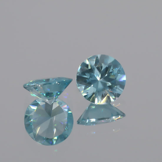 Natural Blue Zircon 5.58 Carats