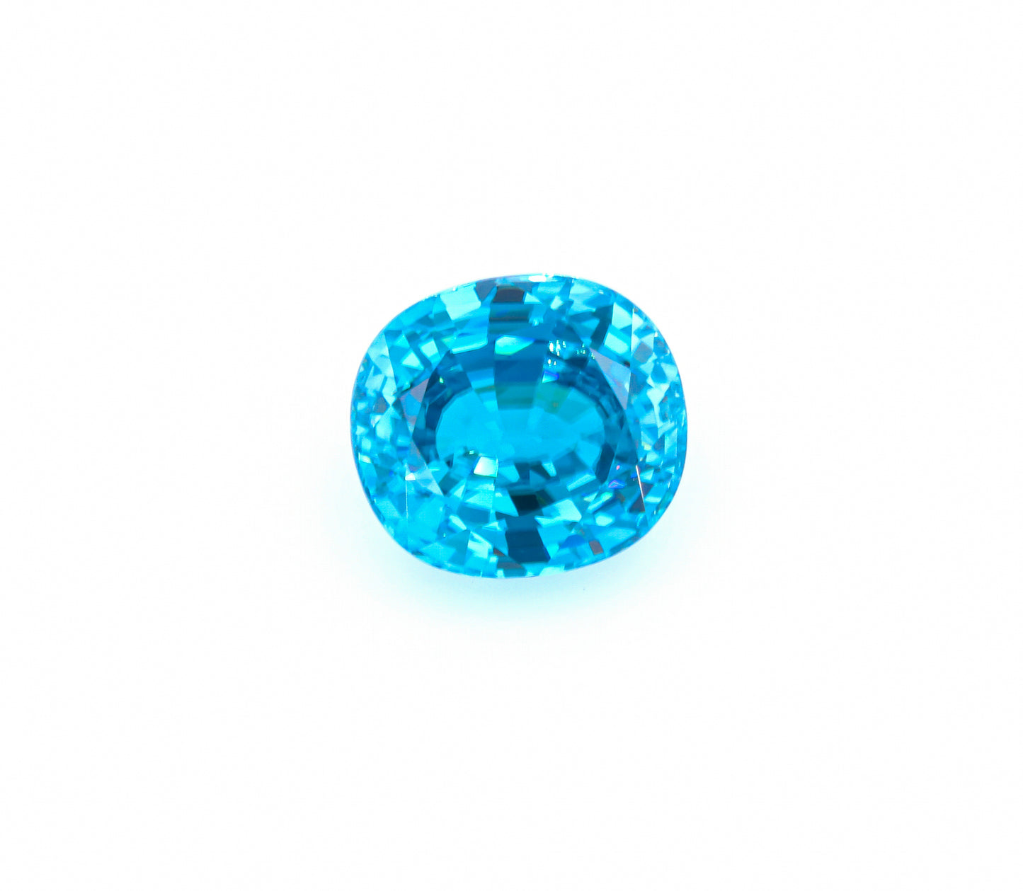 Natural Blue Zircon Oval Shape 17.20 Carats