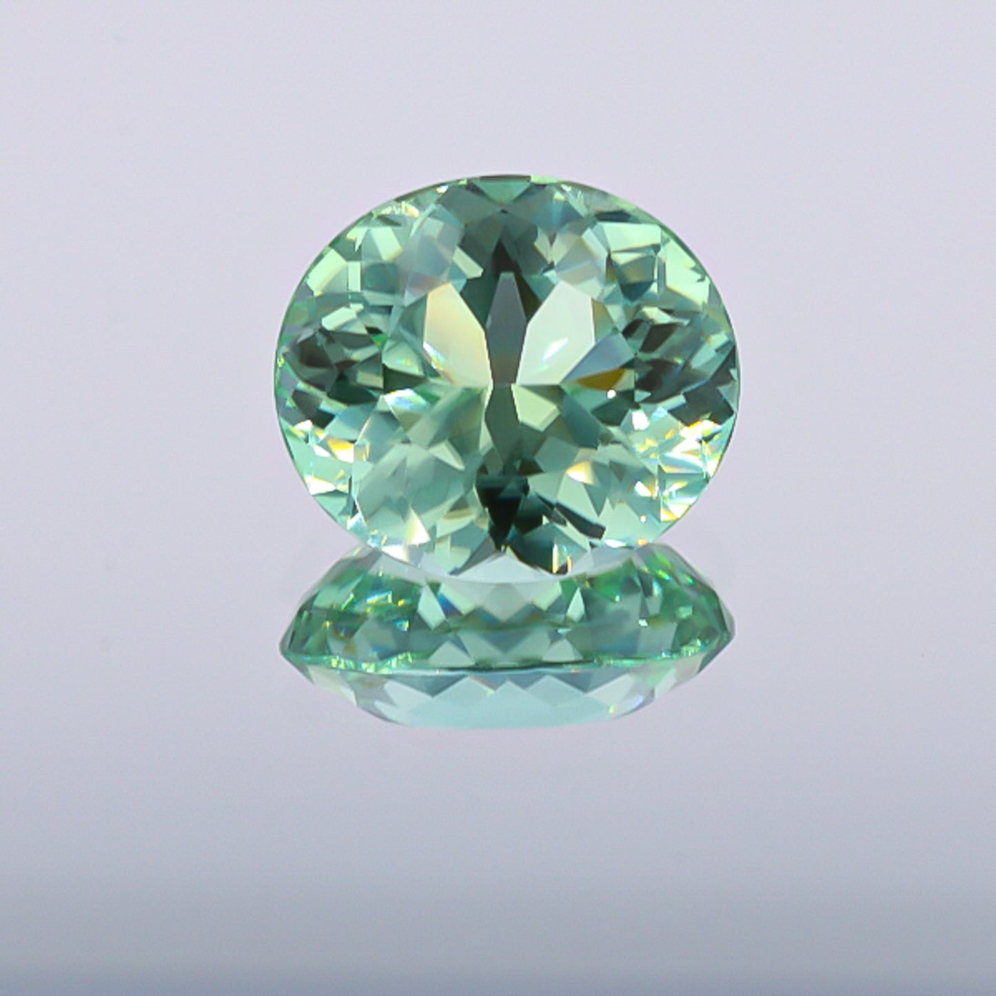 Natural Mint Tourmaline 17.73 Carats