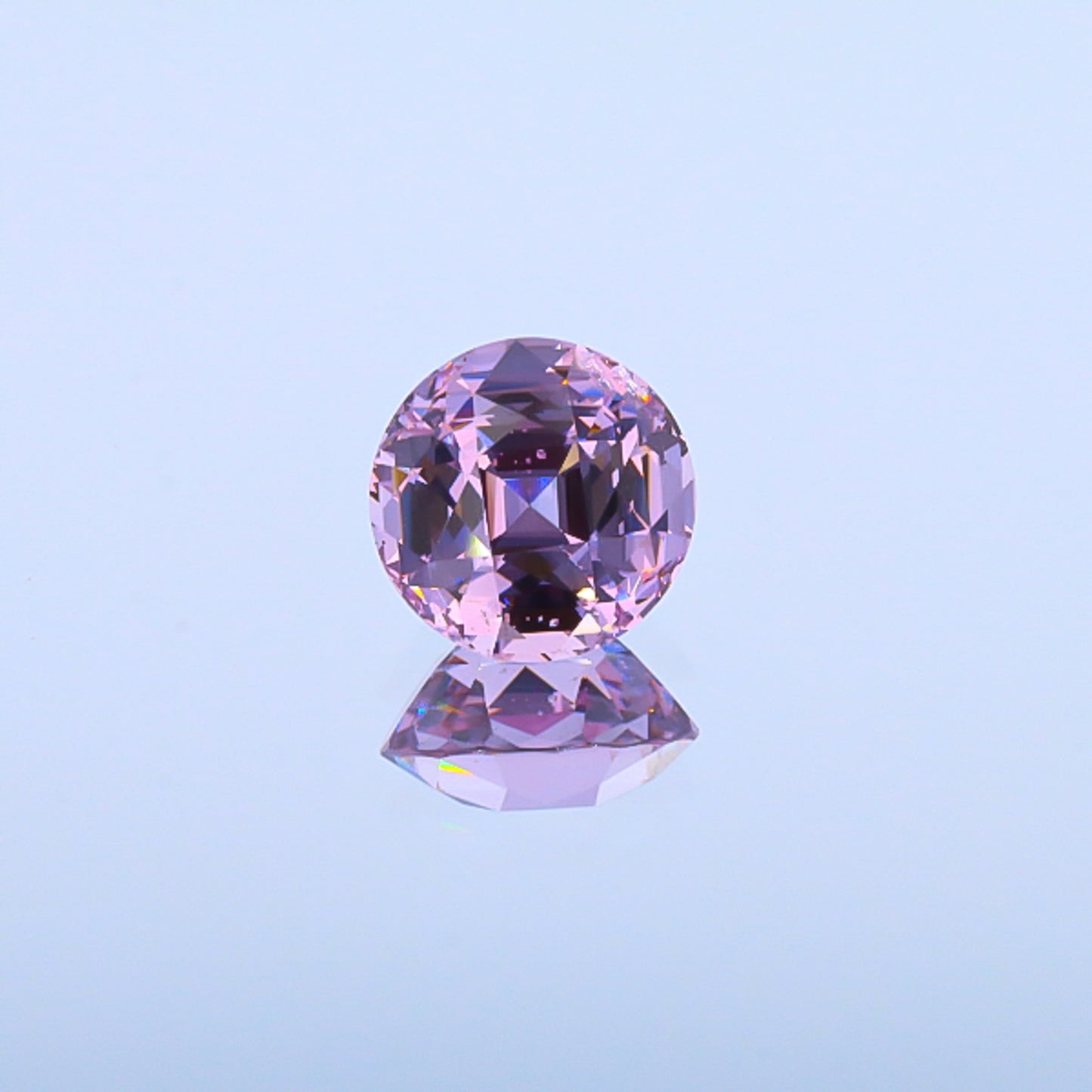 Natural Unheated Lavender Spinel Round Shape 8.19 Carats