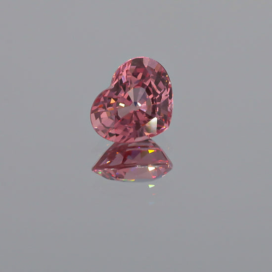 Natural Heart Peach Garnet 5.27 Carats
