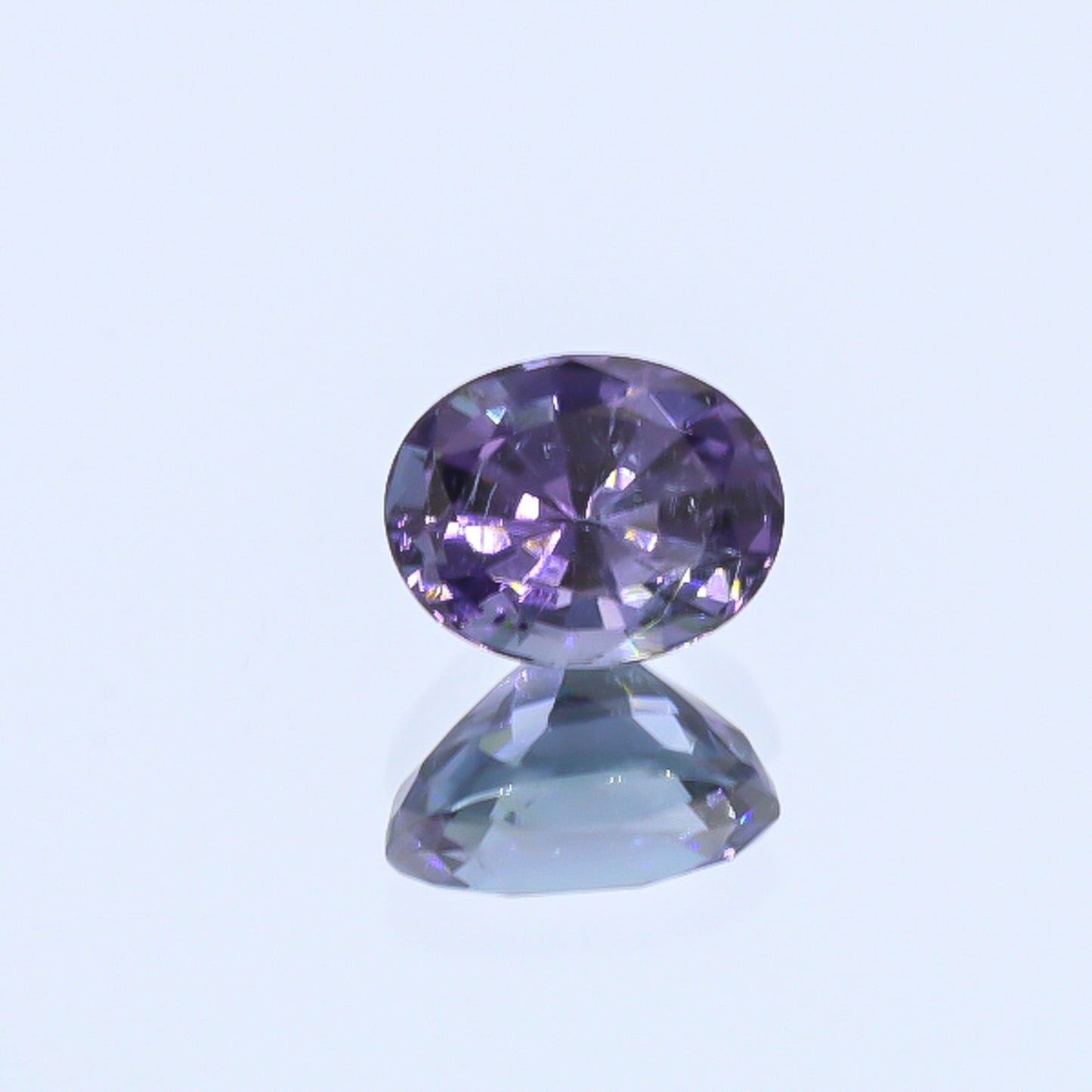 Natural Copper Bearing Tourmaline Purple Changing to Grayish Blue 6.07 Carats With GIA Report