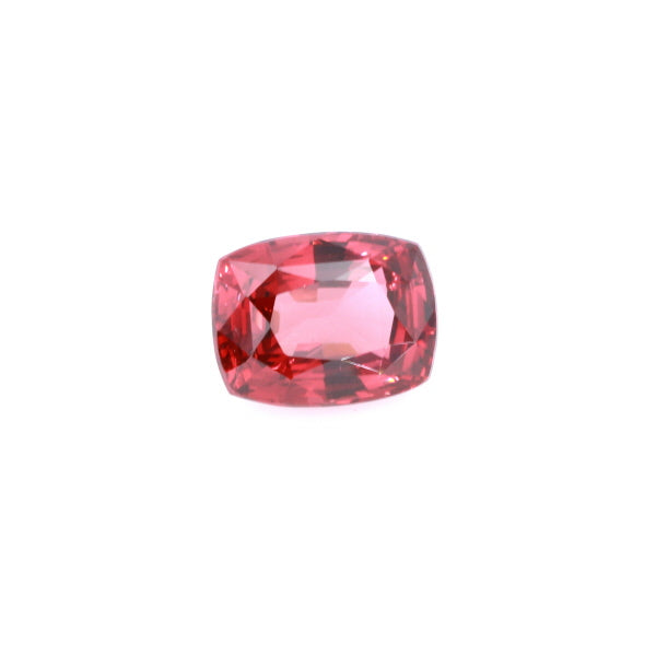 Natural Unheated Orange Spinel Orange Red Color Cushion Shape 8.39ct With GIA Report