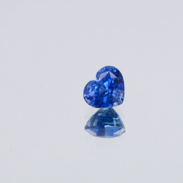 Natural Unheated Blue Sapphire Heart Shape 4.34 Carats With GIA Report