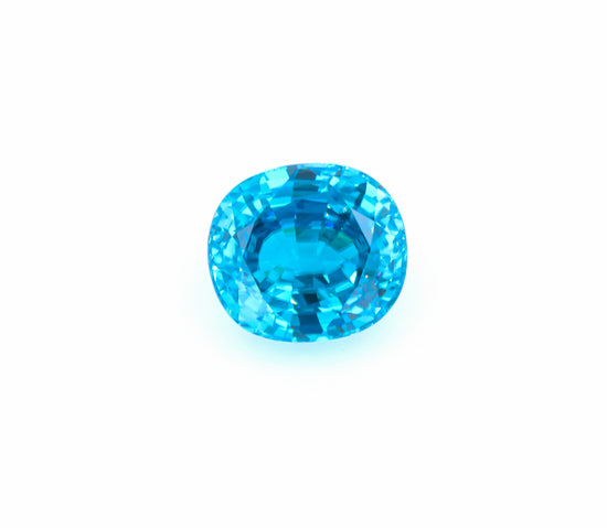 Natural Blue Zircon Oval Shape 17.20 Carats