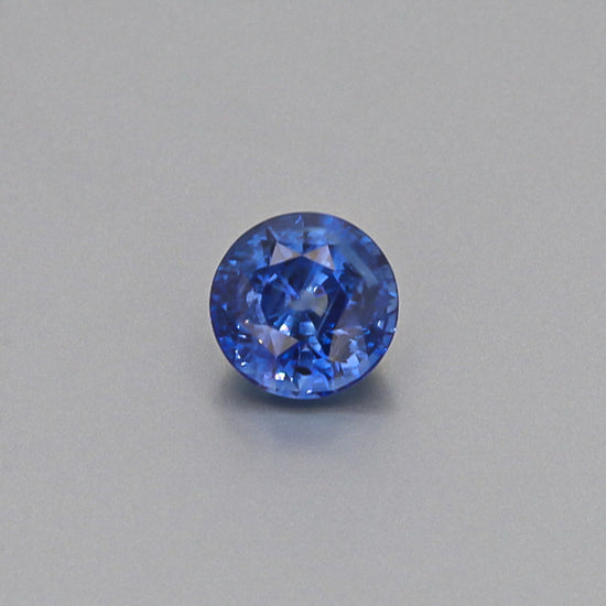 Natural Heated Blue Sapphire Round Shape 5.04 Carats With GIA Report