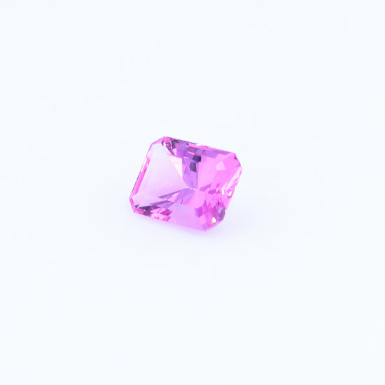 Natural Unheated Purplish Pink Topaz Octagonal Shape 6.19 Carats With GIA Report