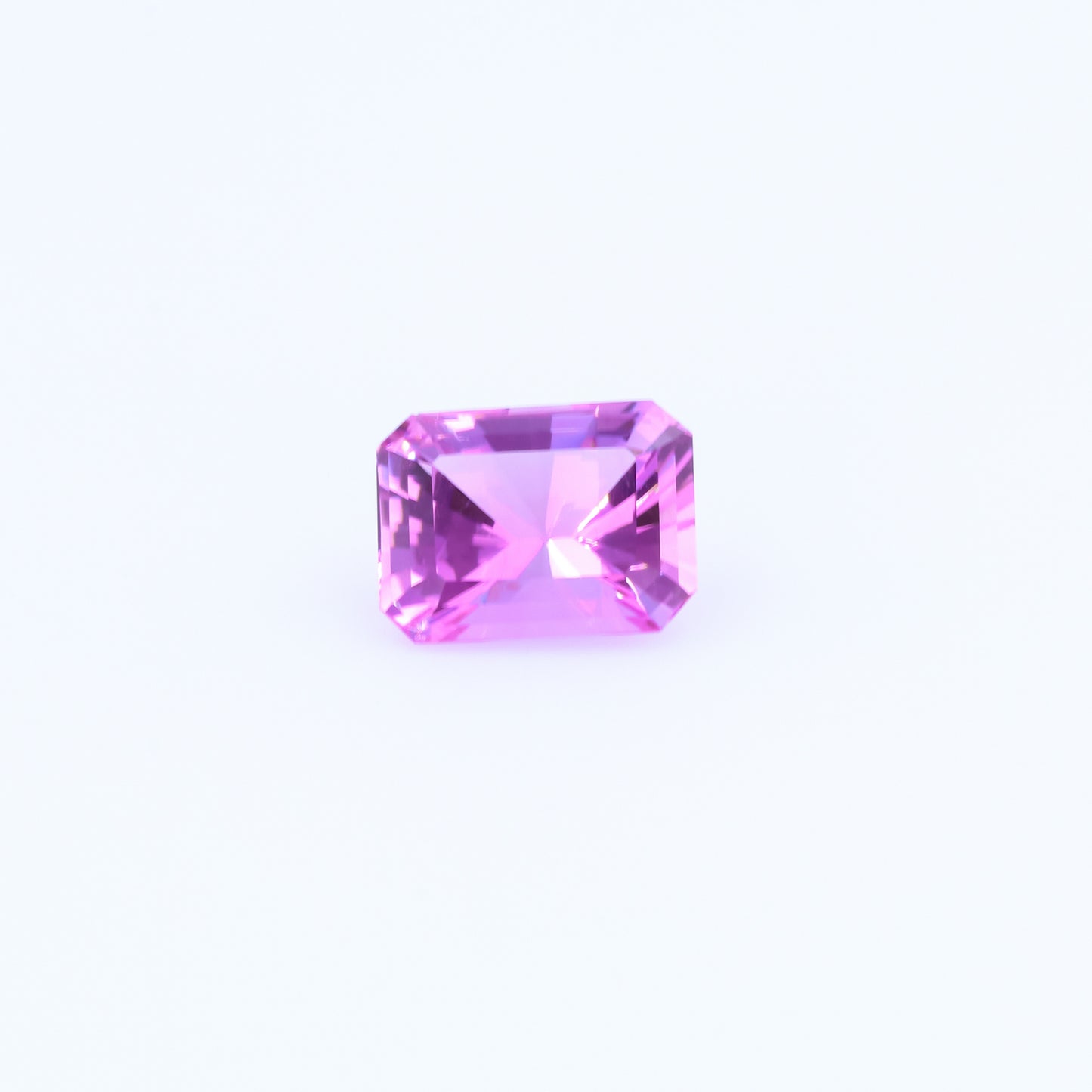 Natural Unheated Purplish Pink Topaz Octagonal Shape 6.19 Carats With GIA Report