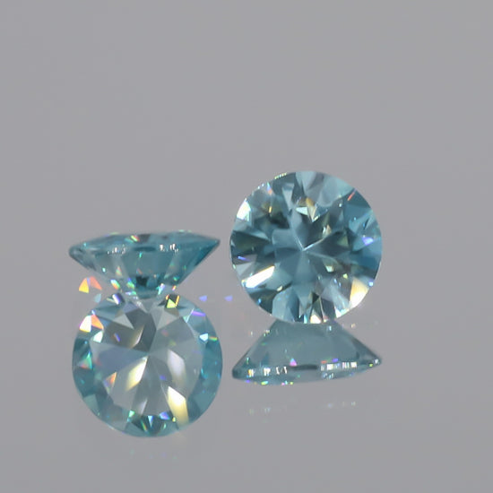 Natural Blue Zircon 5.58 Carats