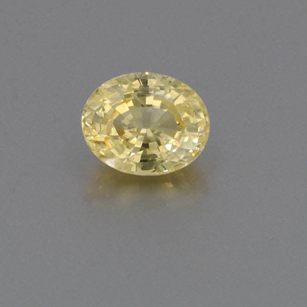 Natural Unheated Yellow Sapphire 11.67 Carats With GIA Report