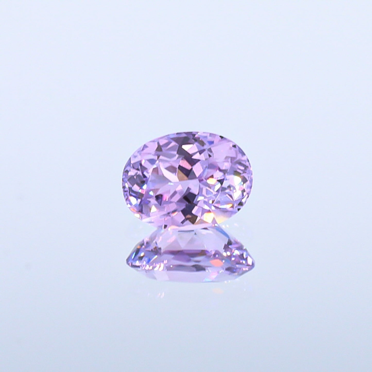 Natural Unheated Purple Zoisite Oval Shape 2.66 Carats With GIA Report