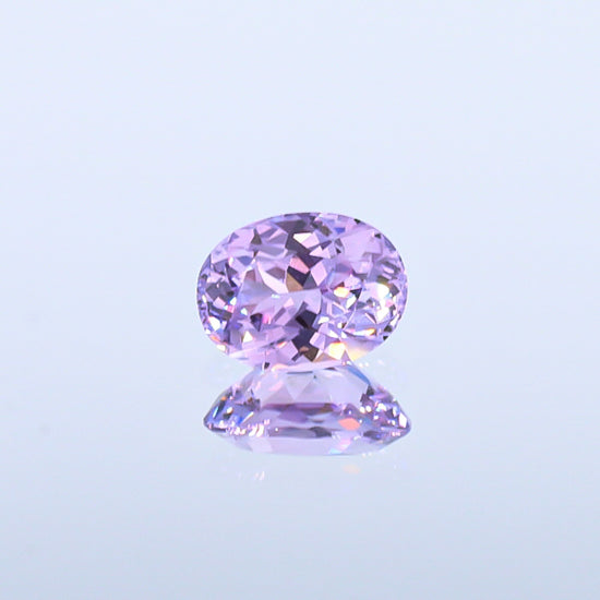Natural Unheated Purple Zoisite Oval Shape 2.66 Carats With GIA Report
